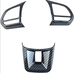 MG HS Carbon Fiber Steering Trims - 3 Pcs - For 2020 2021