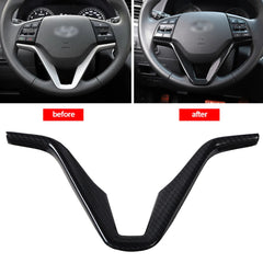Hyundai Tucson Steering Wheel Carbon Fiber Trim For 2020 2021