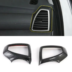 Hyundai Tucson AC Vents Carbon Fiber Trims - 3 Pcs - For 2020 2021