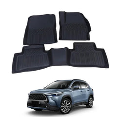 Toyota Corolla Cross TPR Floor Mats (TPR,TPE,TPU)