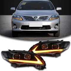 Toyota Corolla Nike Style Headlights For Models 2014 - 2017