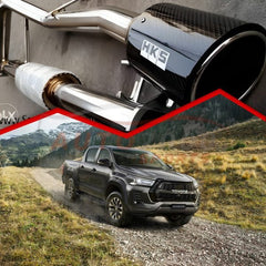 Toyota Revo/Rocco HKS LegaMax Exhaust - 2016-2024