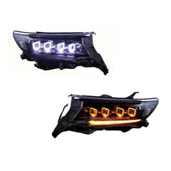 Toyota Prado Bugatti Style LED Headlamps V2 2016-2021