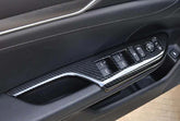 Honda Civic X Carbon Fiber Power Window Panel Trim 2016 - 2021