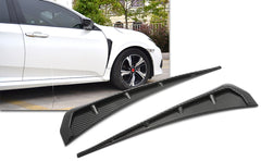 Honda Civic Side Fender Carbon Fiber Trim 2016-2020