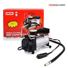 Air Compressor Single Cylinder 12V Car Tyre Inflator /Air Pump Kit