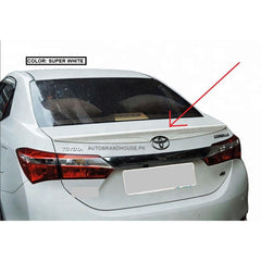 Toyota Corolla X Trunk Lip Spoiler V2 2015 - 2023