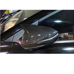 Hyundai Elantra Side Mirrors Covers Batman Style Gloss Black 2025+