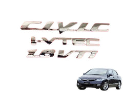 Honda Civic Reborn Black Emblems / Logos 2006 - 2011