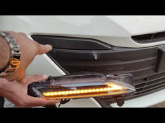 Toyota Yaris Front Bumper DRL LED Nike Style Light Model 2020-2021