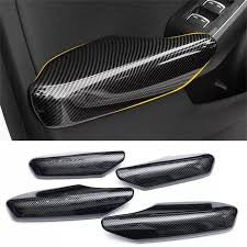 Honda Civic X Carbon Fiber Door Arm Rest Trims 2016+