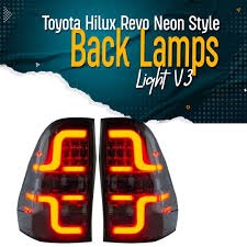 Toyota Hilux Revo Neon Style Back lights V3