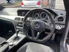 Mercedes C Class W204 Carbon Fiber Steering Wheel