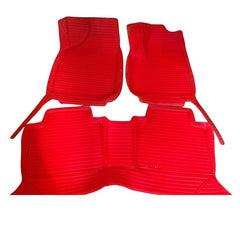 MG HS 7D Red Floor Mats Horizontal For 2020 2021