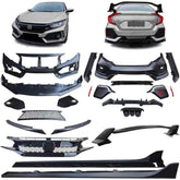 Honda Civic X Type R V3 / SI V3 Body kit For 2016 - 2021