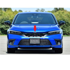 Honda Civic 2022+ Carbon Fiber Front Grill Nose Trims 3 Pcs