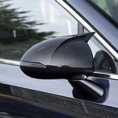 Hyundai Elantra Side Mirrors Covers Batman Style Gloss Black 2025+
