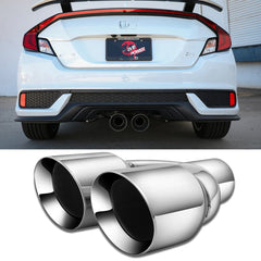 Honda Civic X Turbo Exhaust Tip 2016-2021 - Single