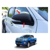 Toyota Revo Rocco Style Matt Black Side Mirror Covers 2016 - 2023