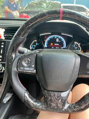 Civic X Forged Carbon Steering Wheel For 2016 -2021
