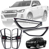 Isuzu D-Max Headlight And Backlight Chrome Cover