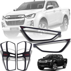 Isuzu D-Max Headlight And Backlight Chrome Cover