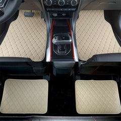 Toyota Land Cruiser FJ200 7D Diamond Floor Mats Beige With Beige Stitch
