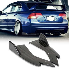 Honda Civic X Rear Splitter Gloss Black 2016 -2021