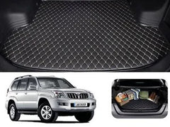 Toyota Prado FJ120 PVC Trunk Mat Black For 2002 - 2008