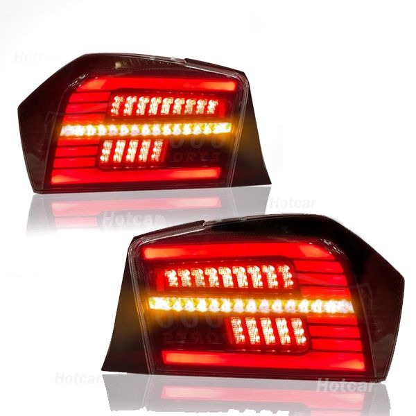 Honda City LED Taillights Version 2 - Smoke For 2021 2025