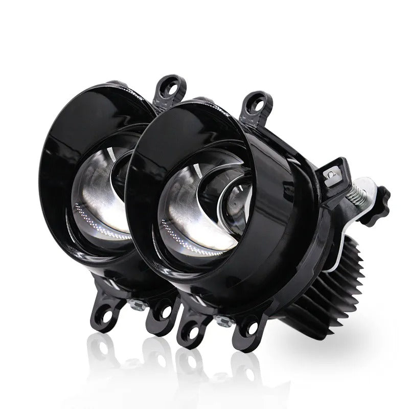 Bi LED Projector Fog Lamps 3 Colours For Corolla / Fortuner / Revo (Super Bright)