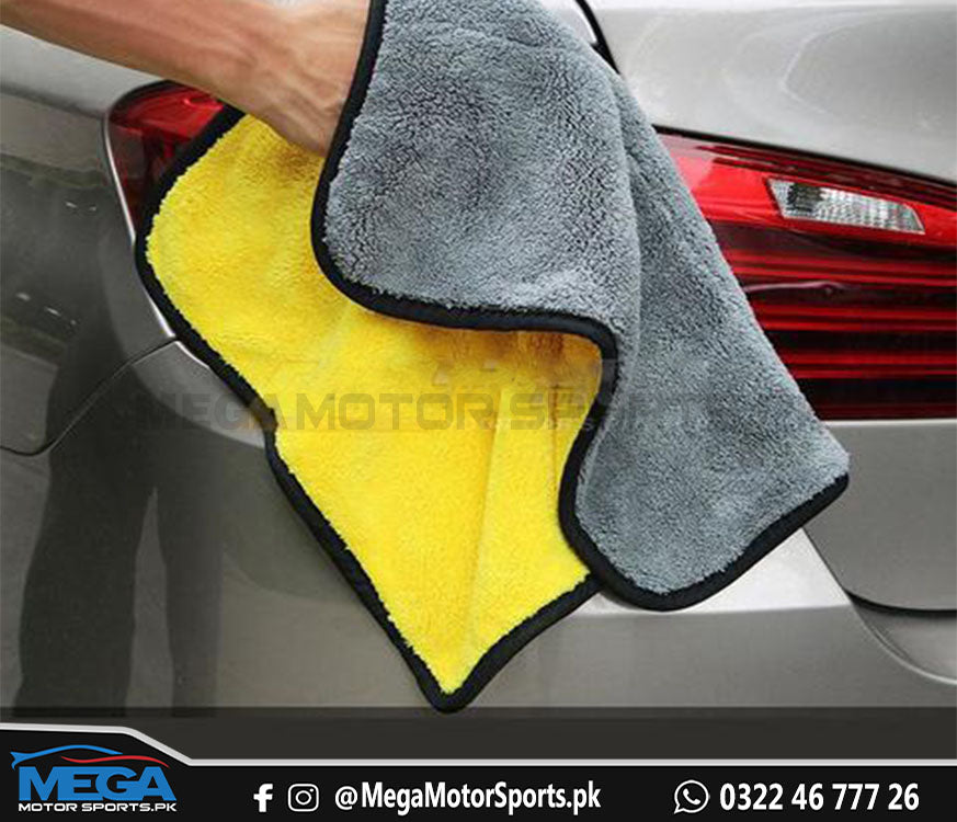 Auto Junkies Yellow Microfiber Plush (60x40cm)