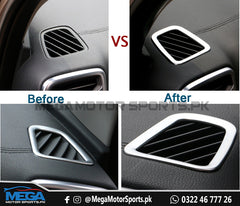 KIA Sportage Air Vent Outlet Chrome Trim For 2020 2021