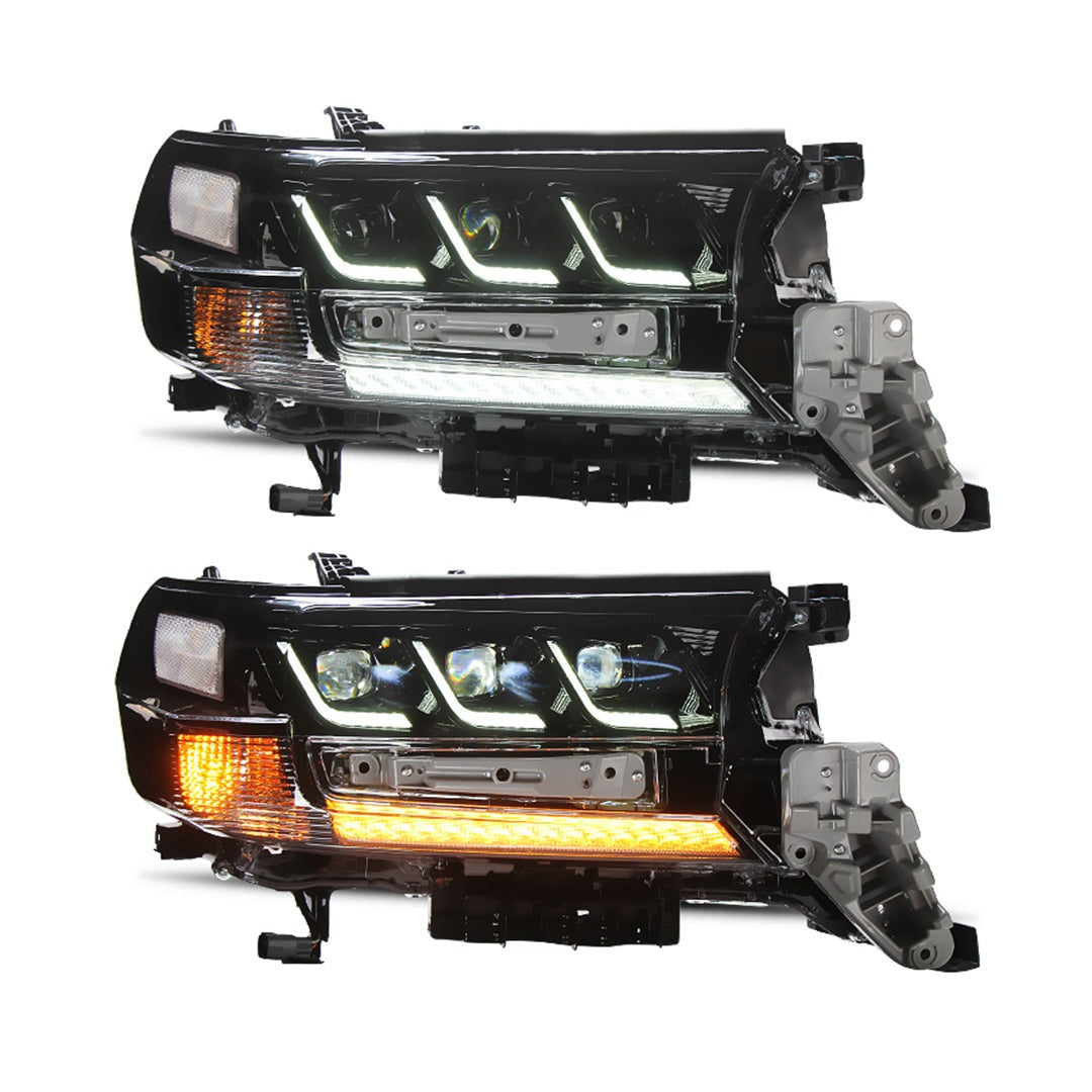 Toyota Land Cruiser FJ200 Lexus Style Headlights
