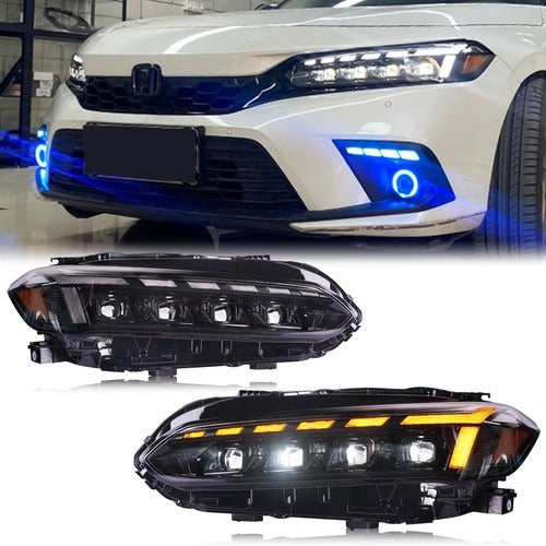 Honda Civic OEM LED Headlights For 11th Generation 2022 2023 2024