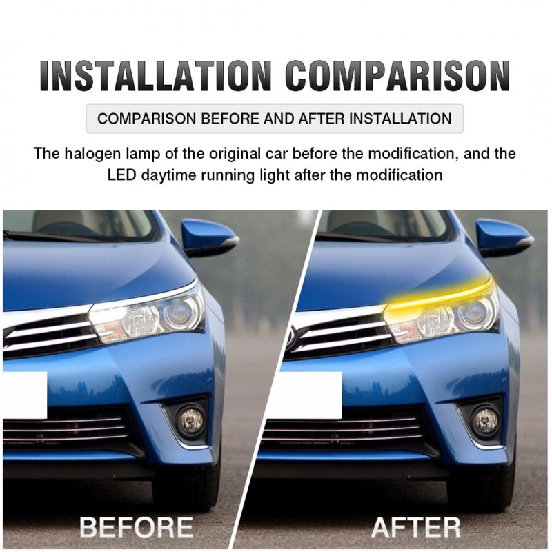 Toyota Corolla Uplift Eyebrow DRL Sequential Dual 2017-2025