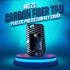 MG ZS Carbon Fiber Key Fob / Key Cover For 2020 2021 2022