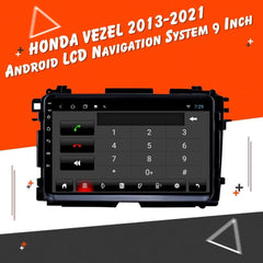 Honda Vezel Android LCD Apple Carplay / Android Auto  9 Inch - Model 2013-2020