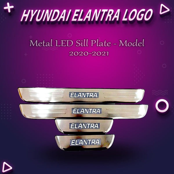 Hyundai Elantra LED Sill Plates For 2020 2021