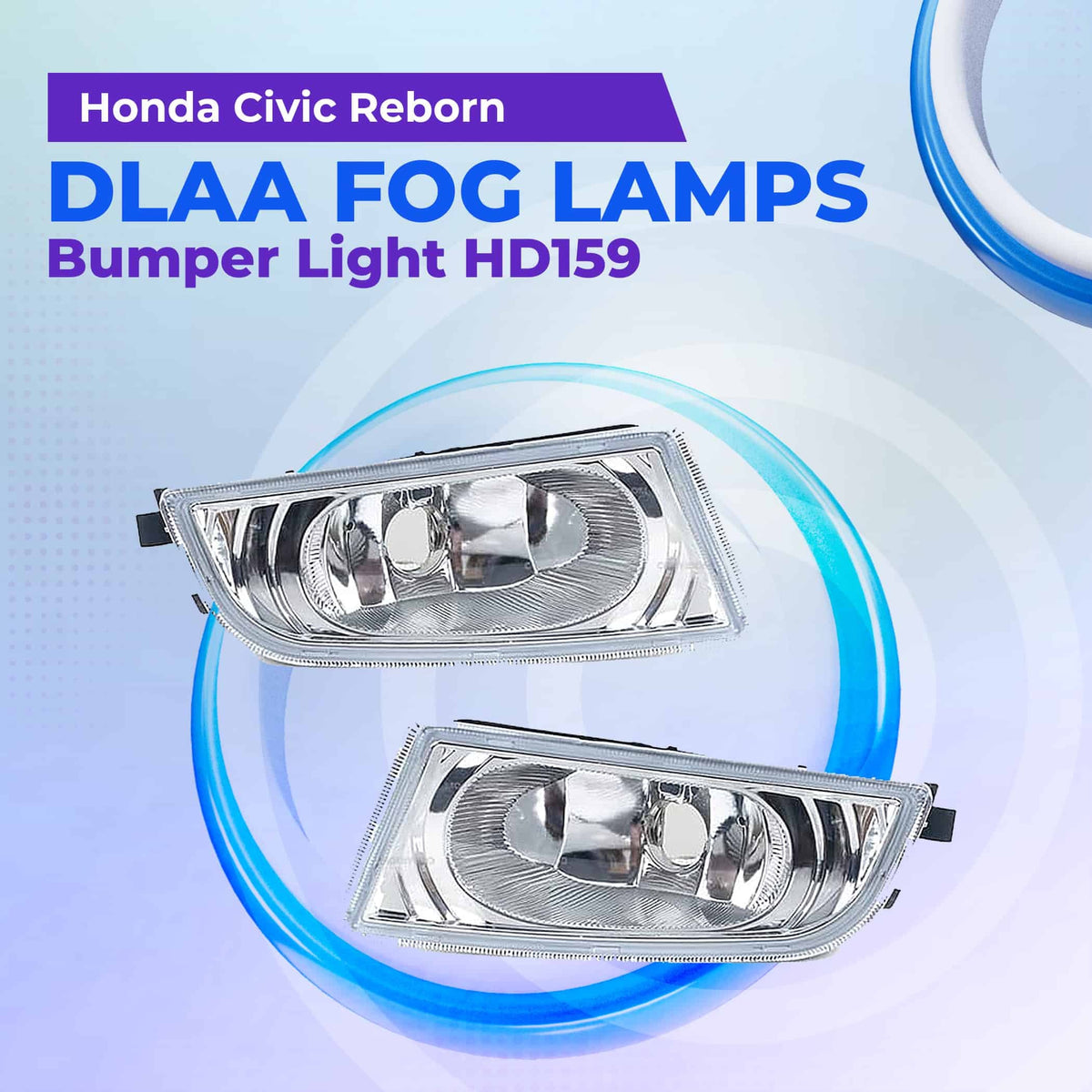 Honda Civic Reborn Fog Lamps / Fog Lights