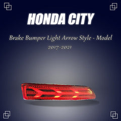 Honda City Rear Bumper Reflector Light For  2021 2022