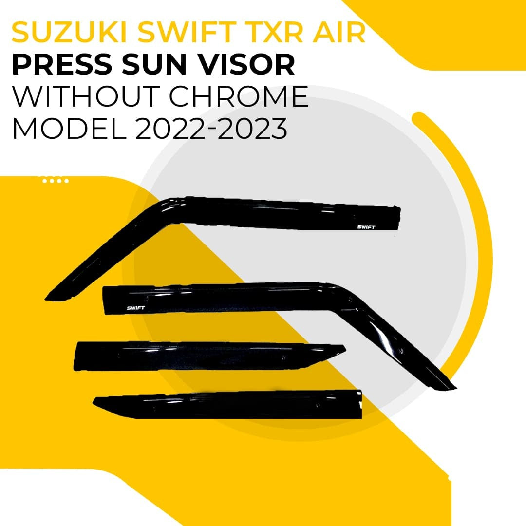 Suzuki Swift TXR Air Press Sun Visor Without Chrome - Model 2022-2025