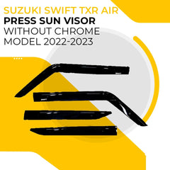 Suzuki Swift TXR Air Press Sun Visor Without Chrome - Model 2022-2025