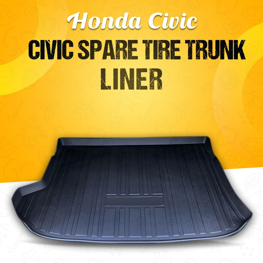 Honda Civic X Spare Tire Tank Liner in Trunk For 2016 - 2021
