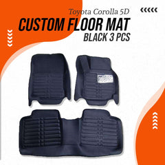 Toyota Corolla Black Carpet Mats  2014-2025