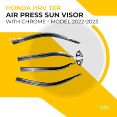 Honda HRV Vezel TXR Air Press / Sun Visor With Chrome For 2022 2023