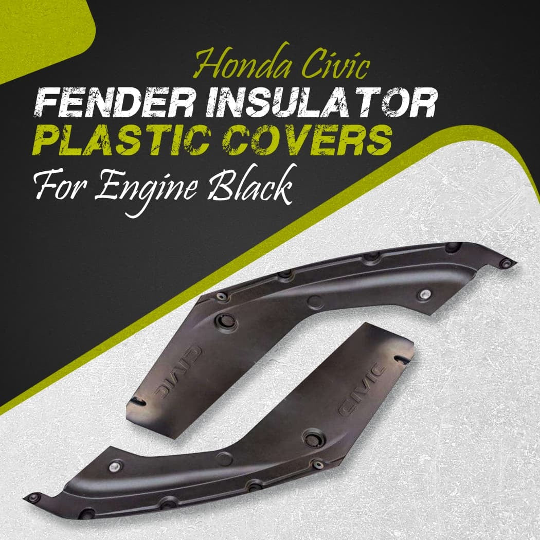 Honda Civic 11th Gen Engine Bay Fender Insulator - 3 pcs For 2022 2023