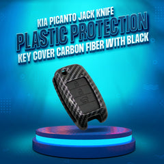 KIA Picanto Carbon Fiber Key Fob / Key Cover For 2019 2020 2021 2022