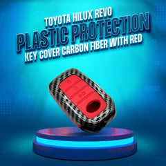 Toyota Hilux Revo Carbon Fiber Key Fob / Key Cover - New Style For 2016 - 2022