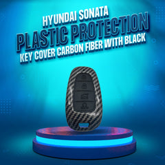 Hyundai Sonata Carbon Fiber Protection Key Cover / Key Fob For 2021 2022